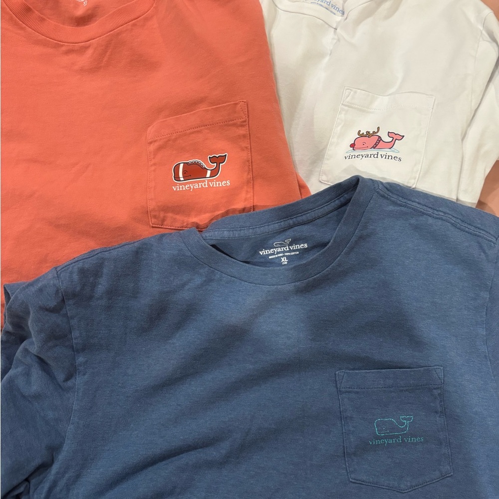 Vineyard Vines Boys XL Bundle (3 Shirts)